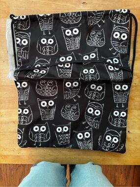 Thirty-One “It’s Owl Good” Cinch Sac Drawstring Backpack | NWT